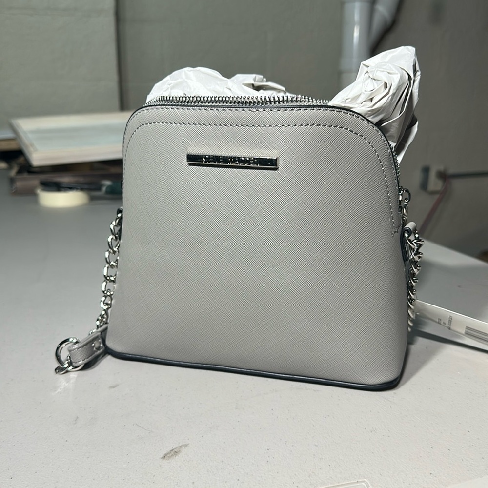 Steve Madden Light Gray Crossbody Bag
